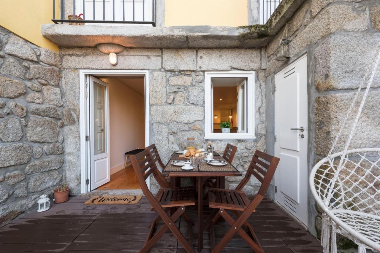Lovelystay - Porto Peaceful Living W/ Backyard Exterior photo